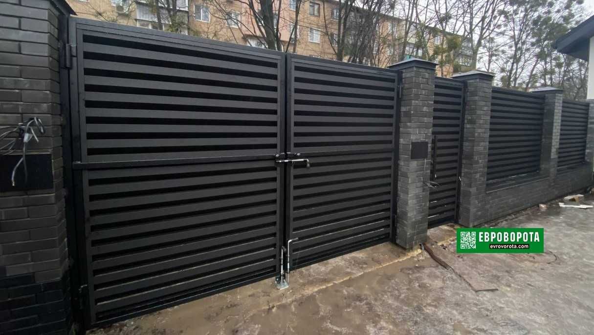 Распашные Ворота Жалюзи со скидкой -50% всего 17 тыс грн !