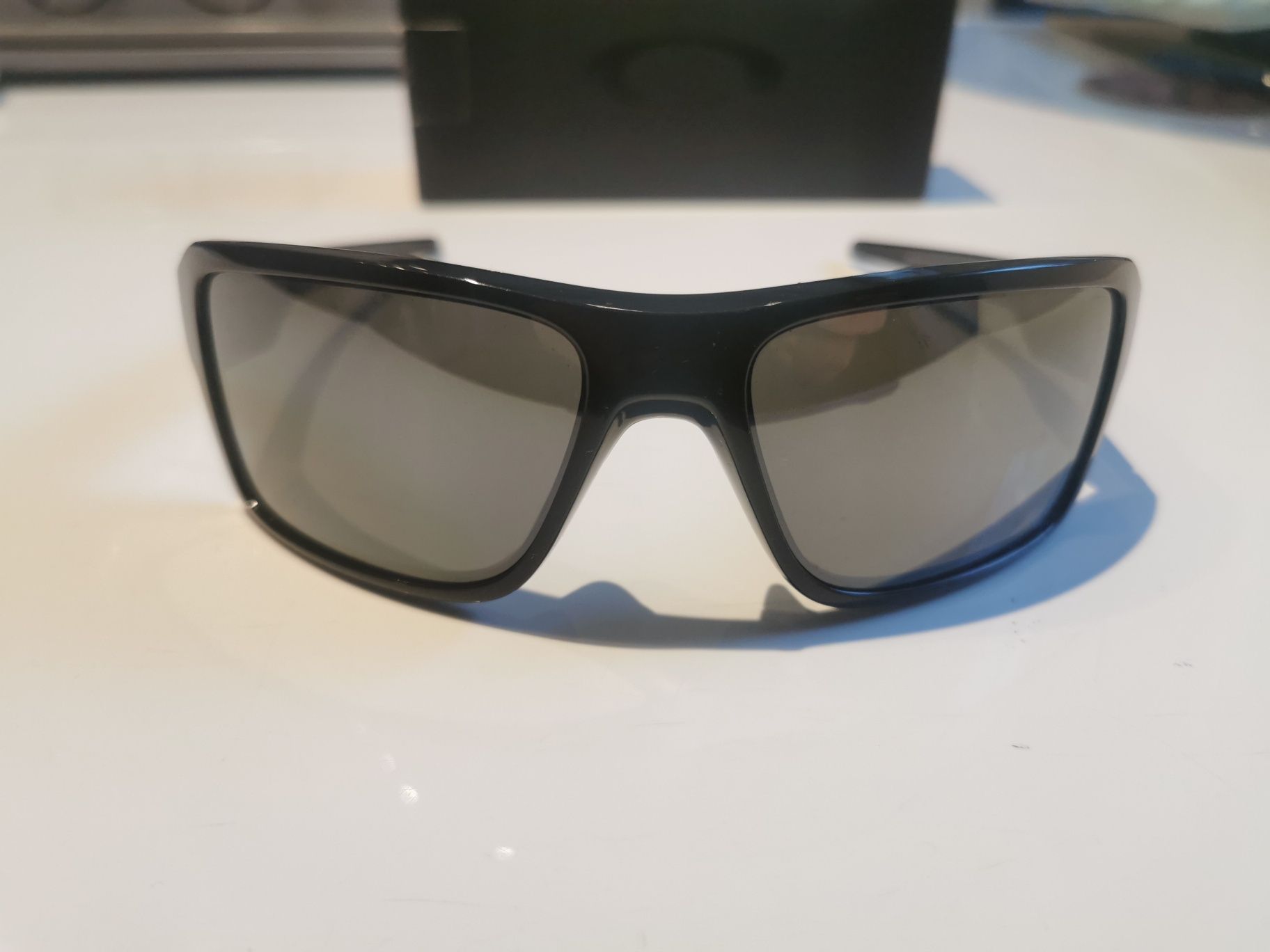 Oakley Double Edge polished black/ prizm black polarized