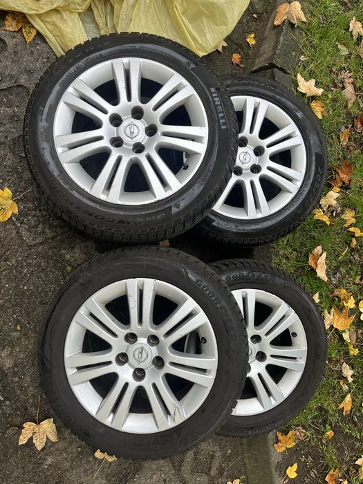 Alufelgi opel 16 cali z oponami zimowymi premium