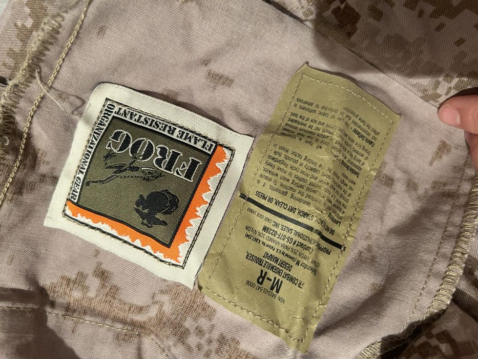 AOR1/Desert marpat spodnie FROG