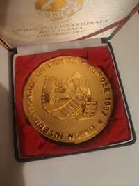 UNIKATOWY Medal Unica Iternationale du Cinema fonduée 1937