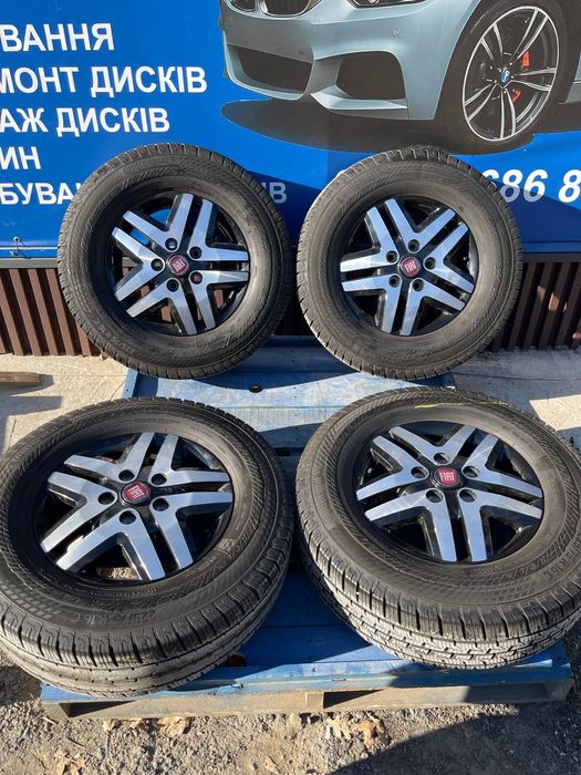 Goauto диски шини R16 5x130 6j et48 dia79.1 на Fiat Mercedes 
1200$