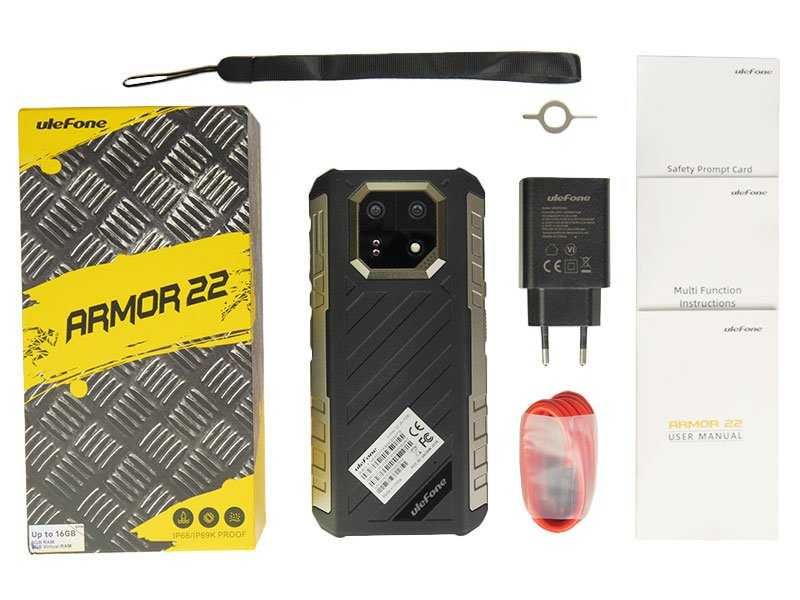 Ulefone Armor 22 8/256GB протиударний смартфон IP68/IP69K