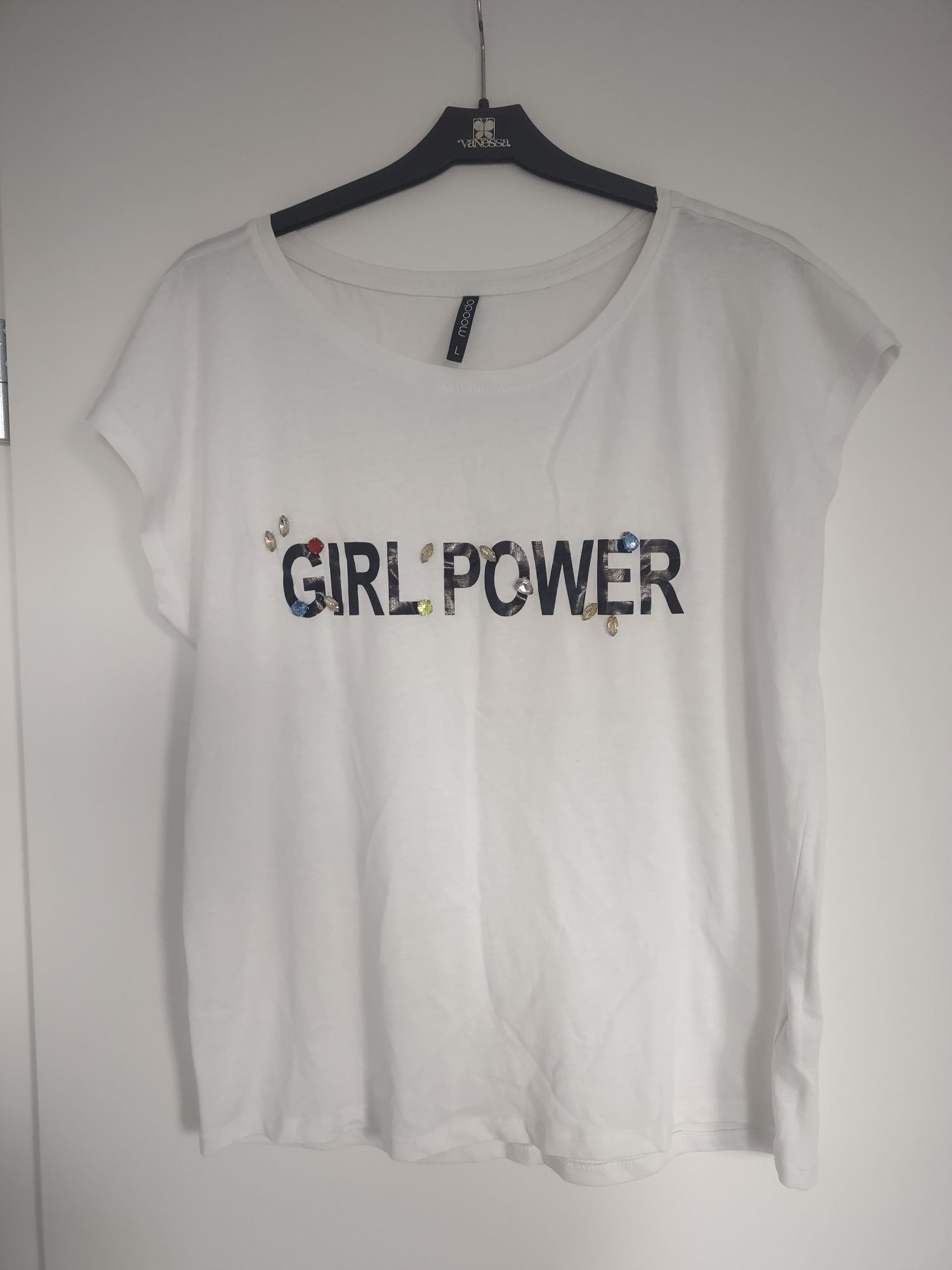 Nowa Bluzka Girl Power r.L z Moodo