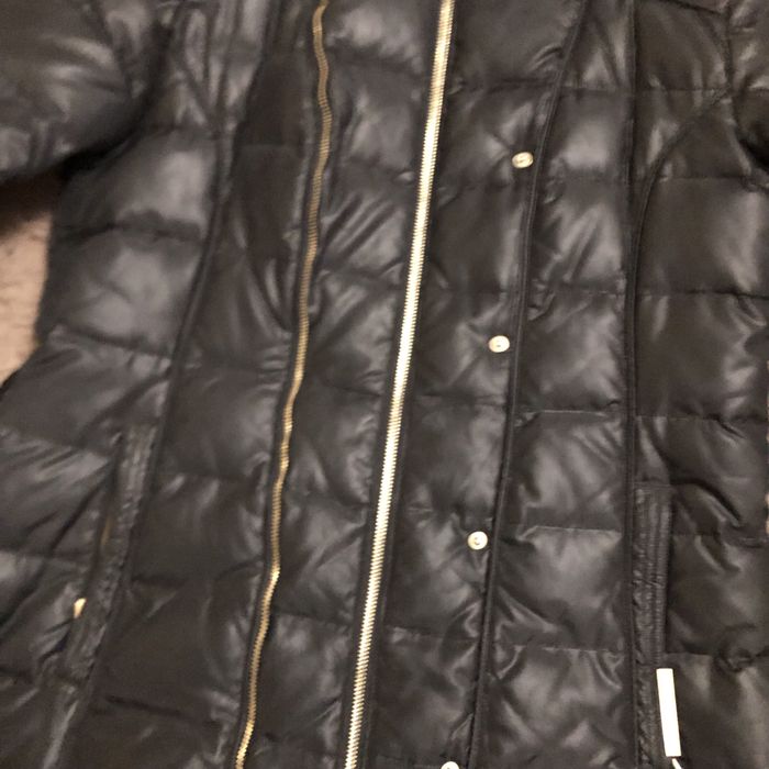 Пуховик женский 50 48 европейский черный