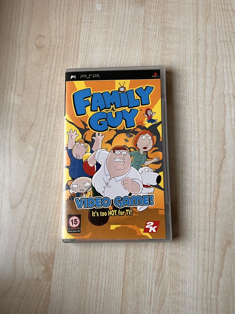 Family guy video game! Gra na psp, unikat
