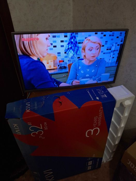 LED тв KIVI 32HB50GU ш;MS36631-ZC01-01 в хорошем рабочем состоянии