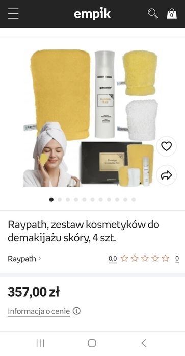 Zestaw kosmetyczny  Raypath