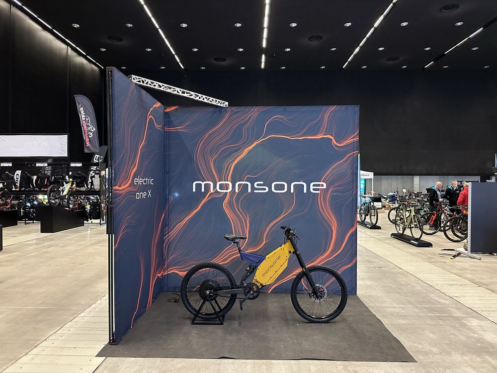 Rama hyper bike e-bike monsone falcon spark