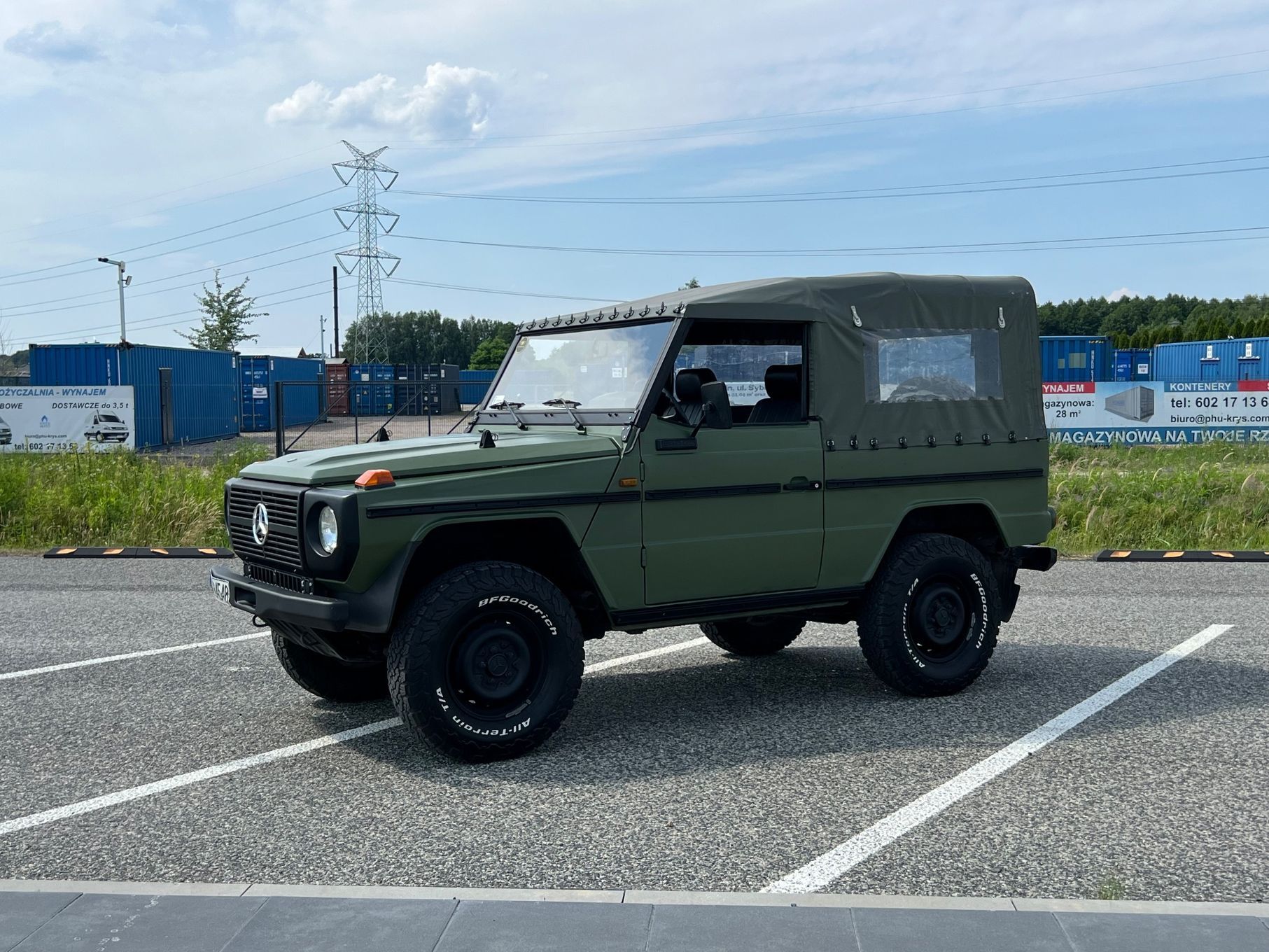 Mercedes-Benz Klasa G Mercedes 240GD Klasa G Wolf Duńczyk
