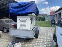 Дизель генератор с пицепом 30kw