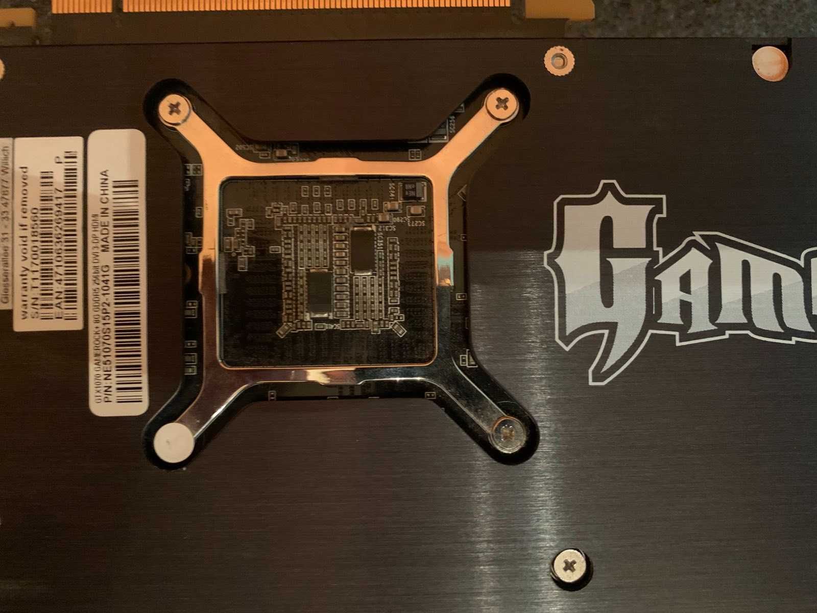 Відеокарта Palit GTX 1070 Game Rock 8GB GDDR5