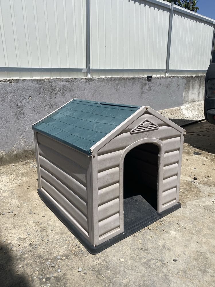 Casota e transportadora de cão pequeno/médio
