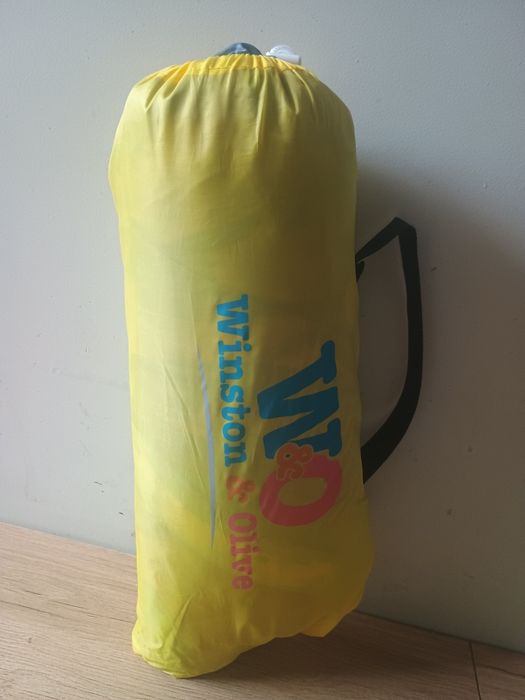 Nowy duży namiot dziecięcy z motywem dinozaurów. Zestaw figurek, LED