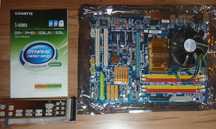 50 zł płyta główna Gigabyte GA-EP45-DS3LR z procesorem Intel C2D / C2Q