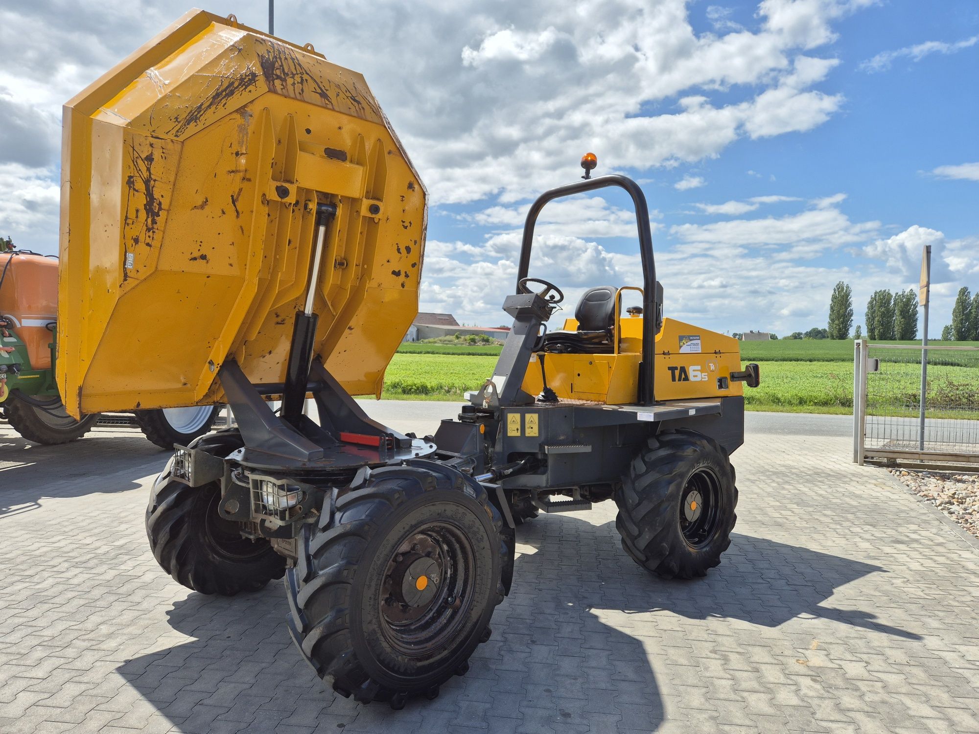 Wozidło obrotowe Terex 6 ton 2100hBenford Sprowadzone Transport