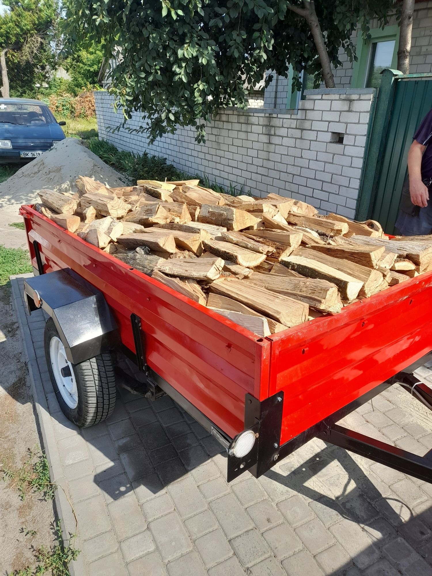 Продам  дрова рубленые твёрдых пород