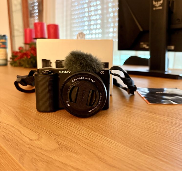 Kit Máquina Fotográfica Sony zve10 + 16-50mm