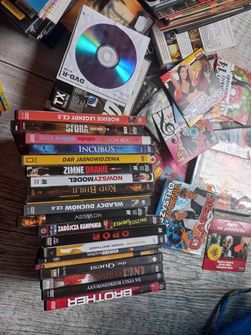 Wielka kolekcja filmów DVD