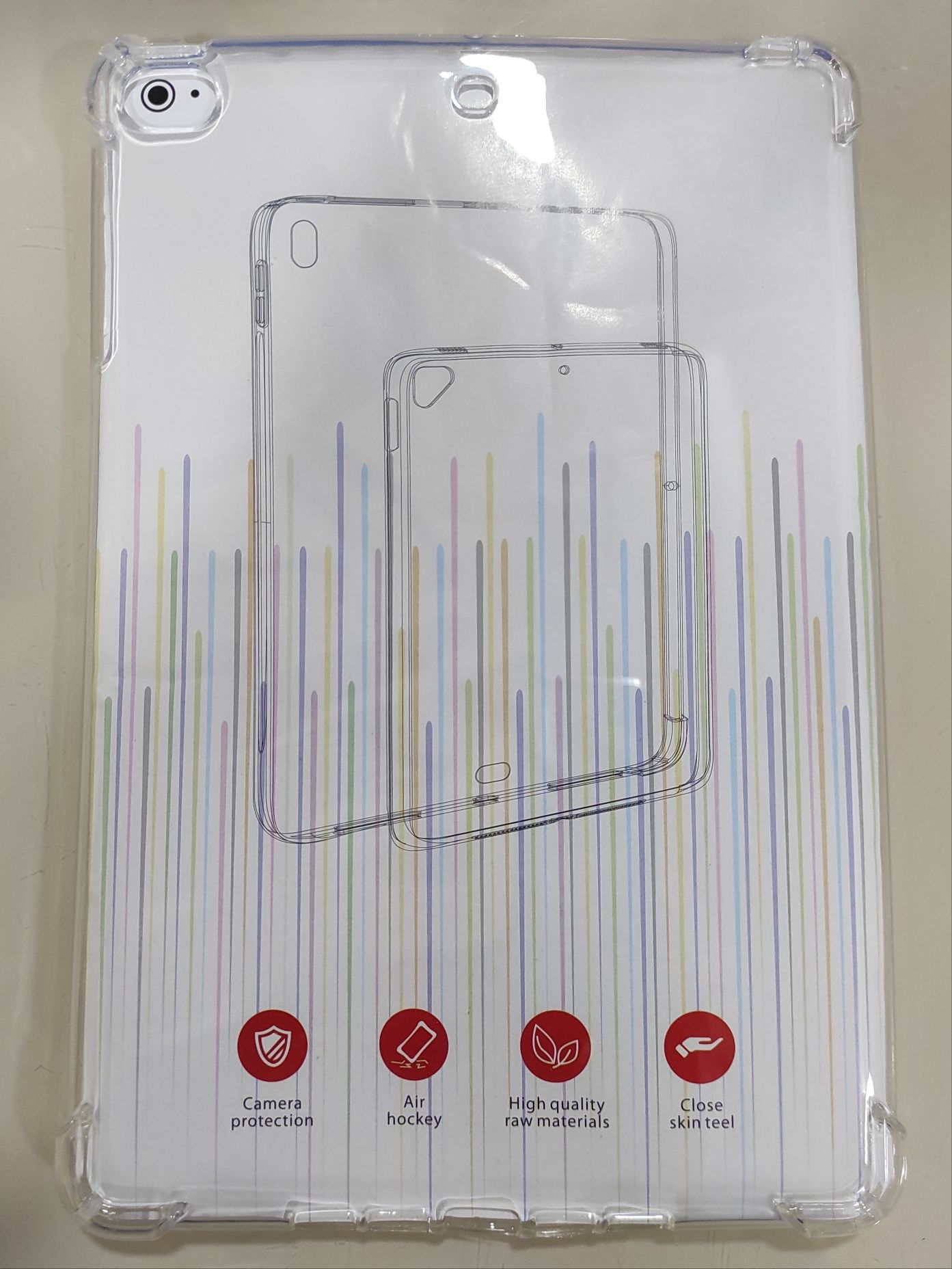 Capa silicone iPad mini 1/2/3