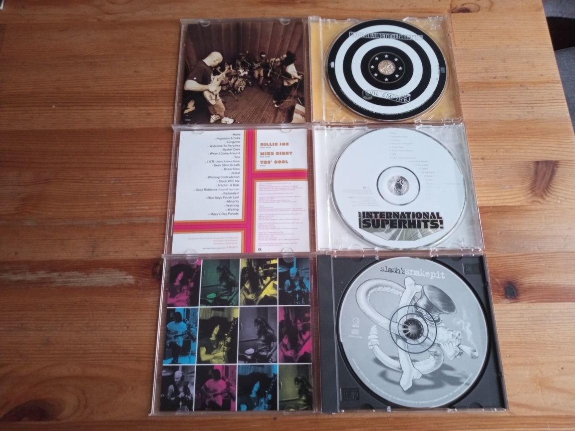 Rage against the machine, Green day, Slash płyta CD dla kolekcjonerów