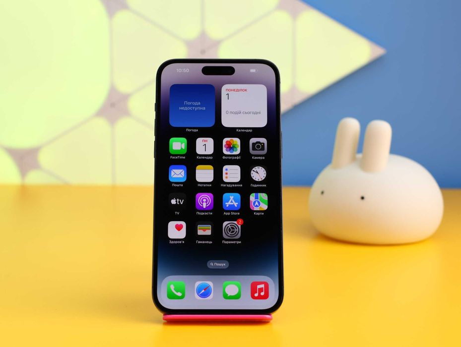 Смартфон iPhone 14 Pro Max 128GB Black eSIM (153149) Б/У З ГАРАНТІЄЮ