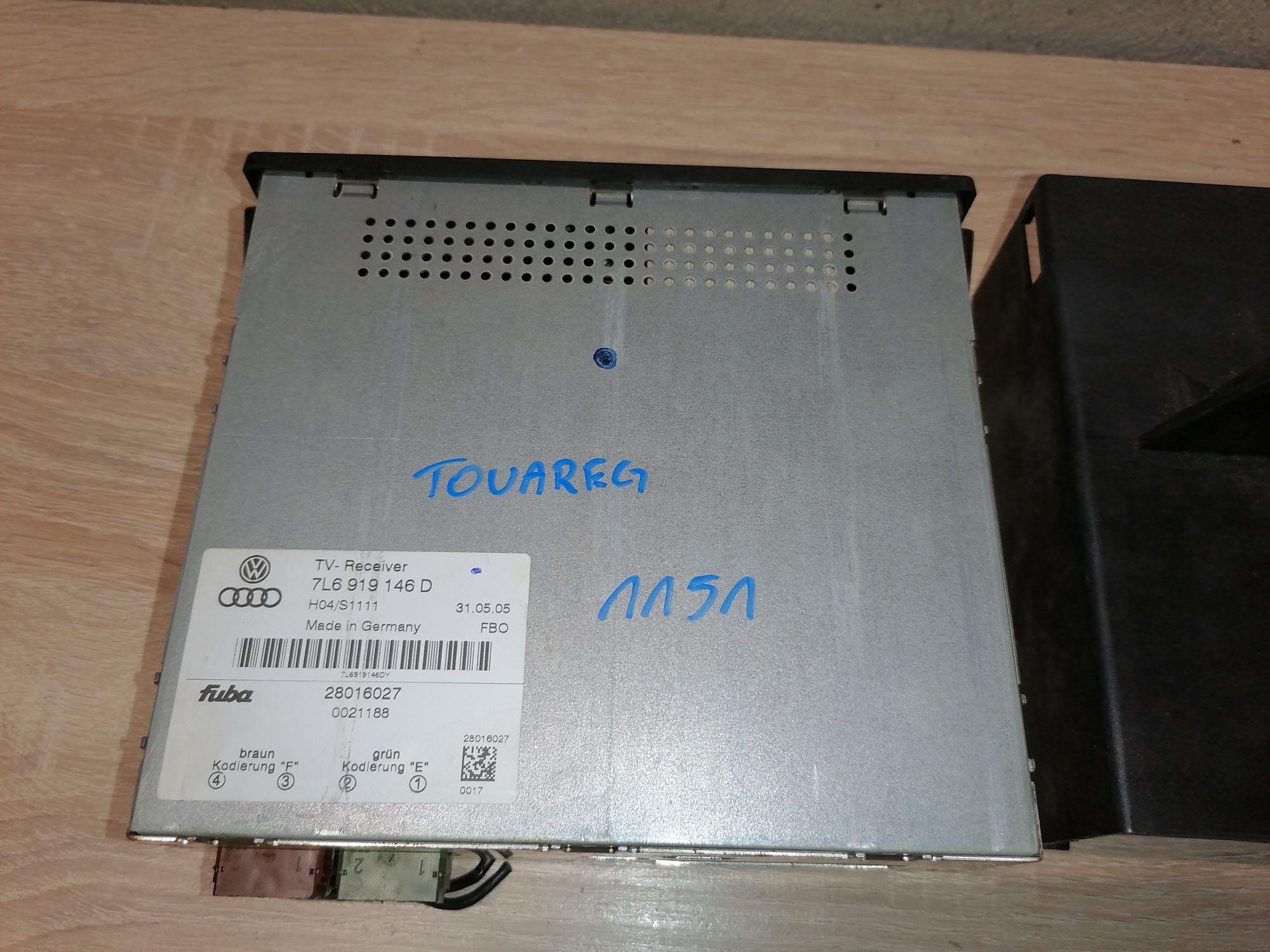 VW Touareg 7L Tuner TV