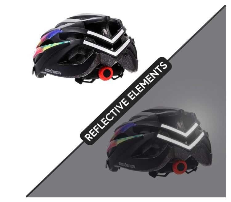 Kask rowerowy Meteor Shimmer rozmiar L (58-61 cm) kolor biały