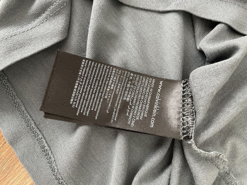 Calvin Klein oryginalna bluzka t-shirt z krotkim rękawem tanio