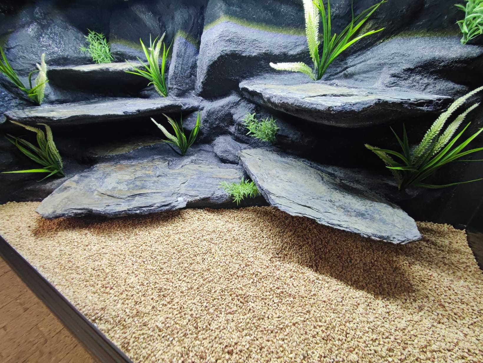 Terrarium pustynne nr660 120/60/60 dla agamy brodatej NA ZAMÓWIENIE