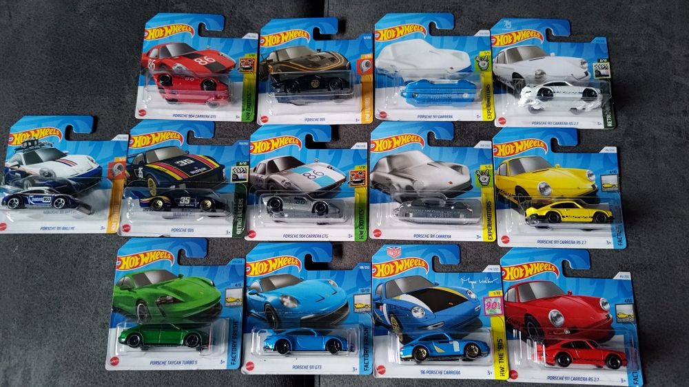Hot Wheels Porshe 13szt
