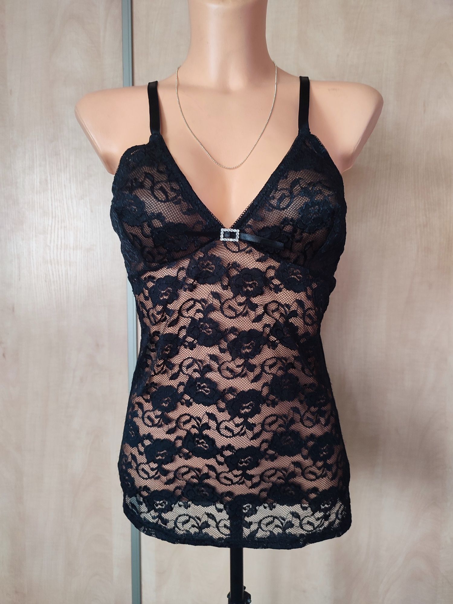 Tankini koszulka koronkowa bielizna roz 38