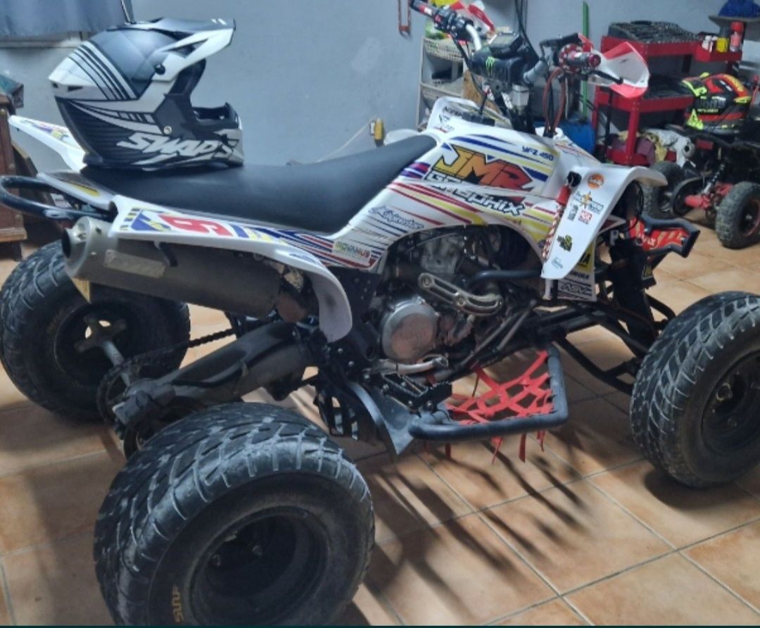 Moto 4 yfz450 matriculada 6000 Negocialvel