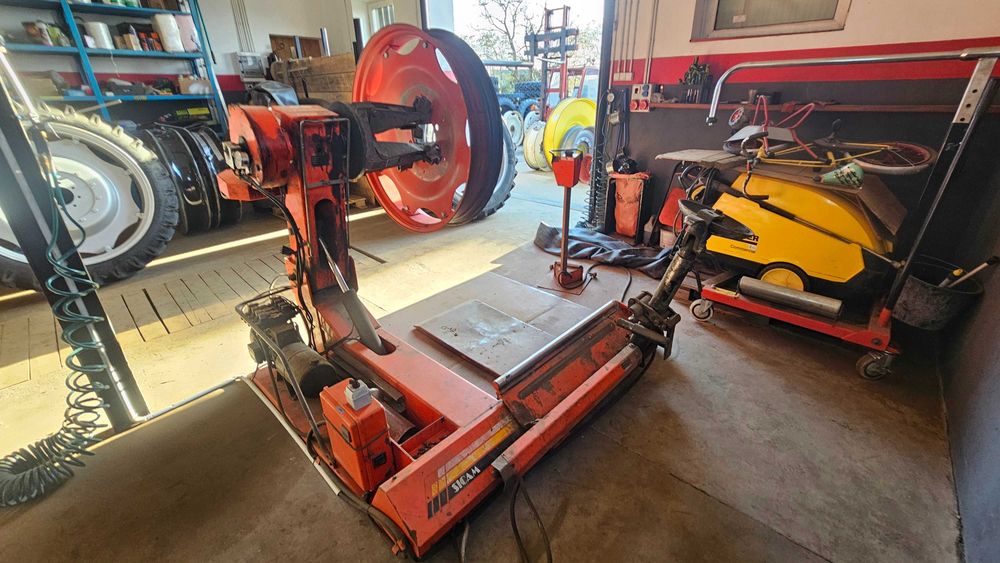 MONTAŻOWNICA kół rolniczych,ciężarowych,przemysłowych SICAM do 56 cali