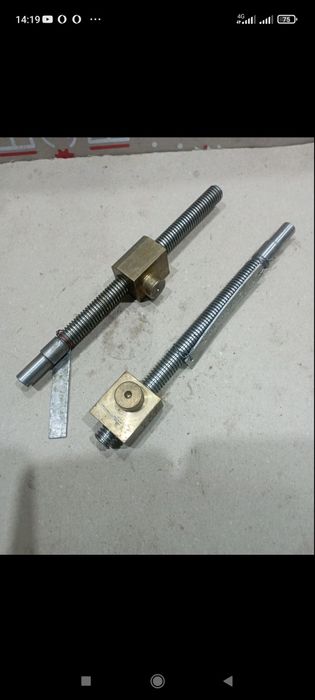 Винт поперечной и продольной подачи 1И611П, ТВ-320, 1К62, 675.