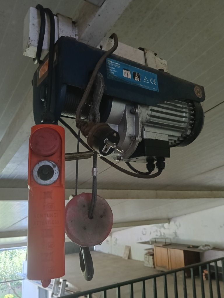 Guincho elétrico carga 400 kg