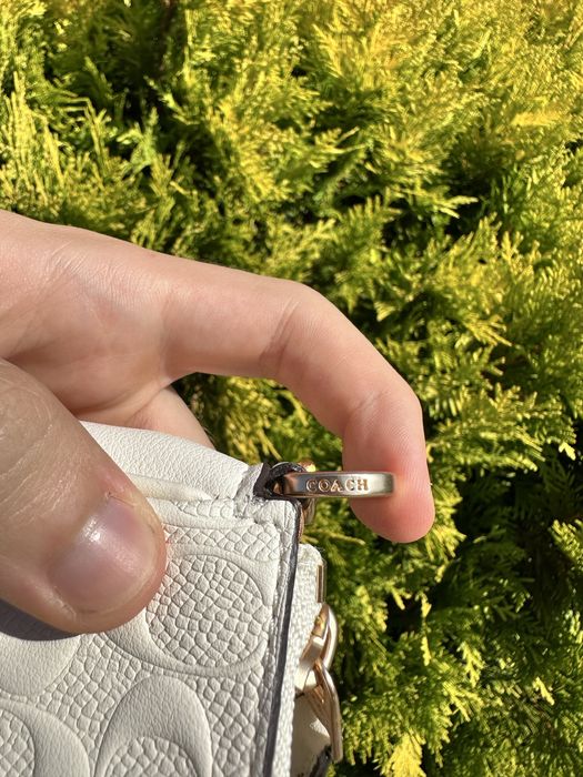 Torebka coach mini biala