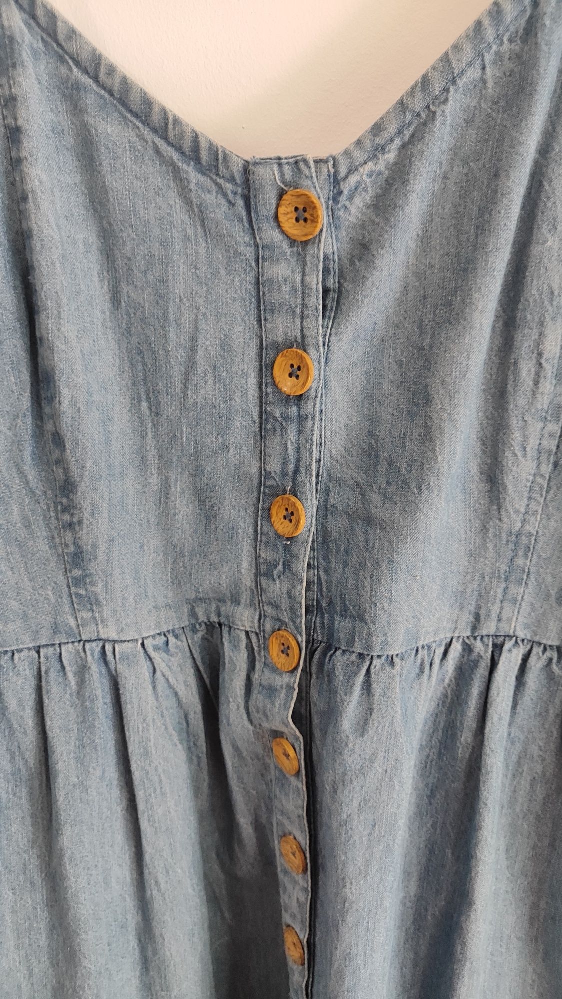 Vestido de ganga