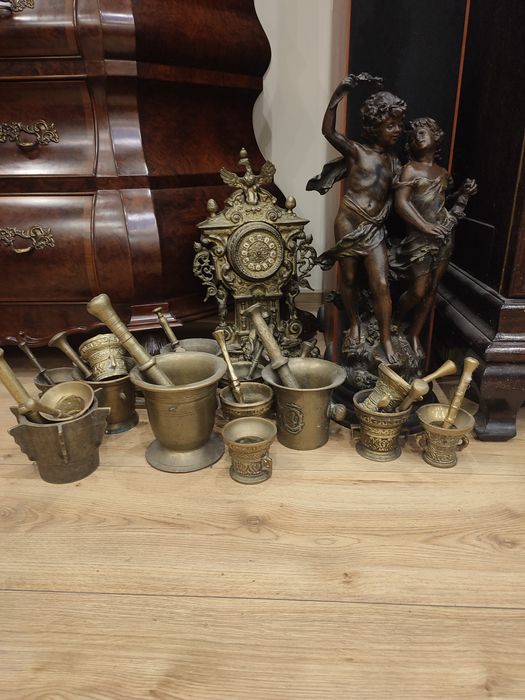 Moździerz z mosiądzu