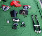TRIUMPH TIGER 800 XRT 2016 LAMPA OWIEWKA LAGI LICZNIK ZBIORNIK CHŁODNICA