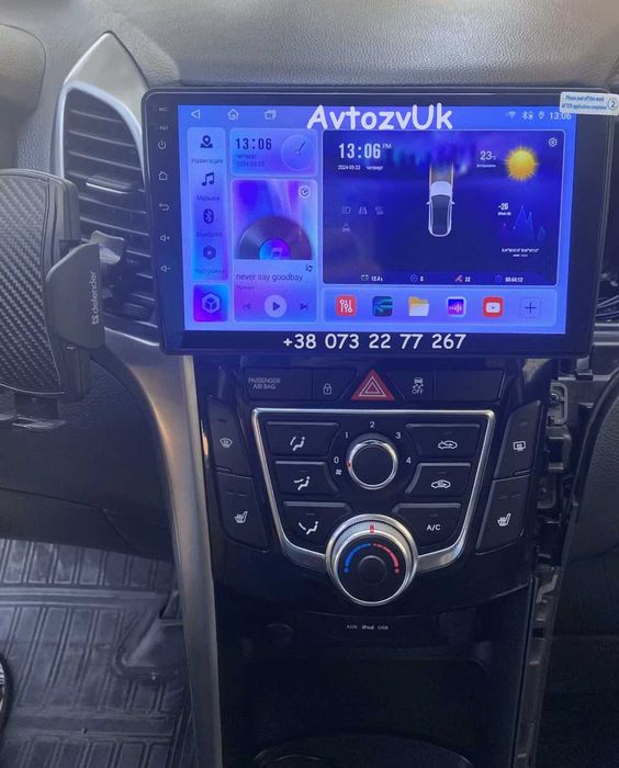 Android I30 Hyundai I 30 і30 ELANTRA GPS USB 2 дин CarPlay Магнитола