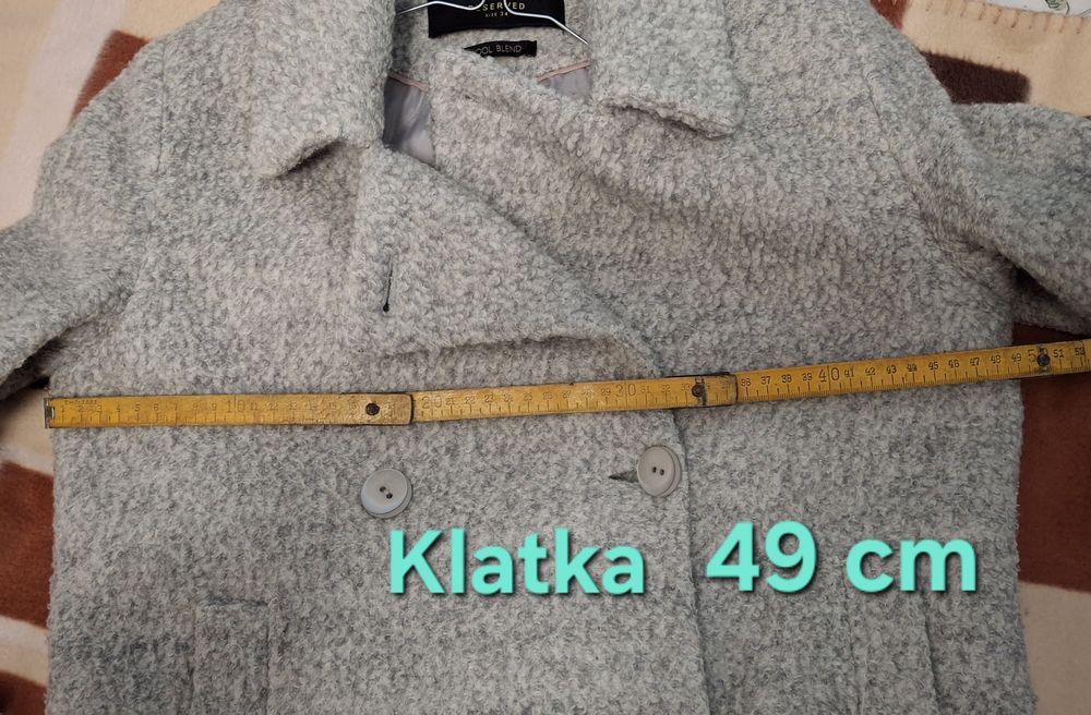 Płaszcz damski wełniany Reserved 34÷36