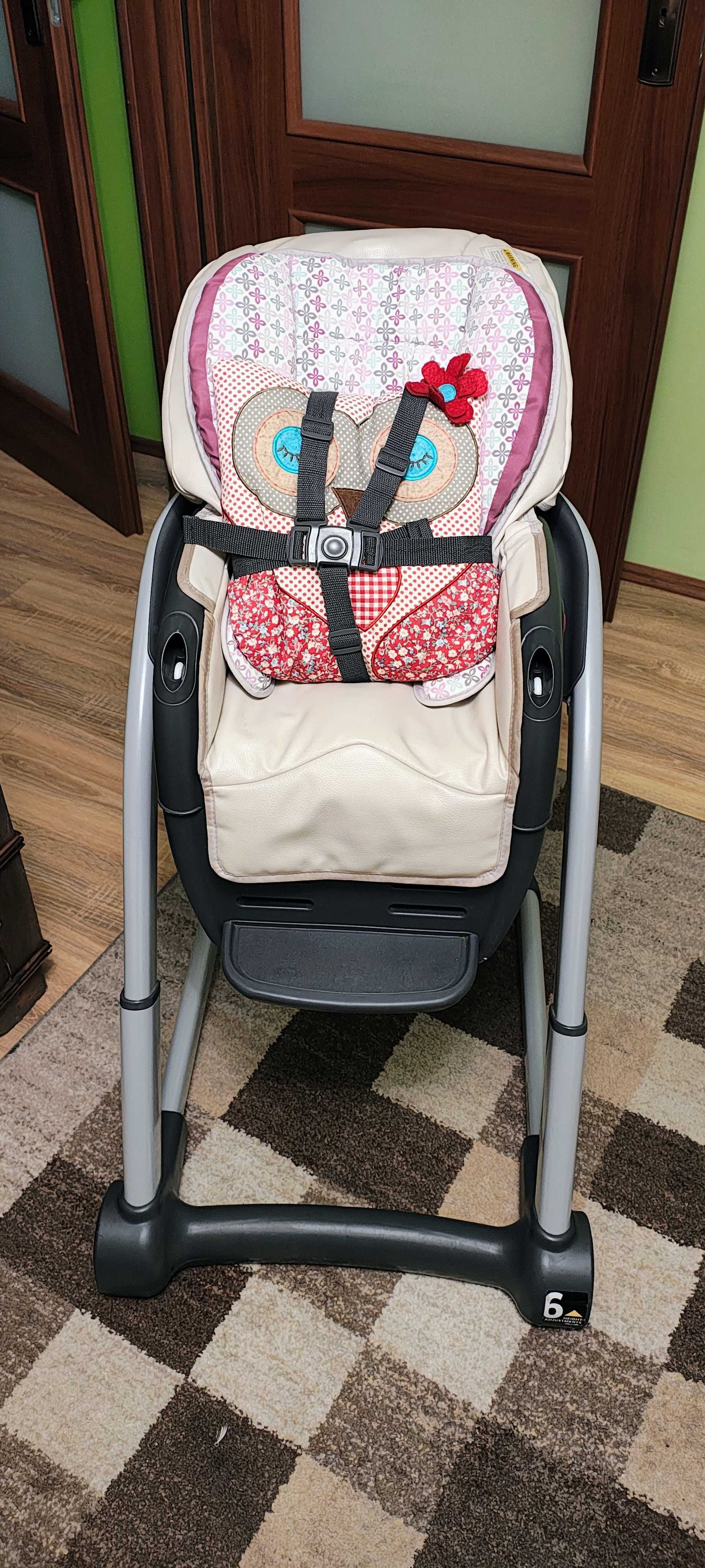 Krzesełko do karmienia dla dzieci firmy Graco