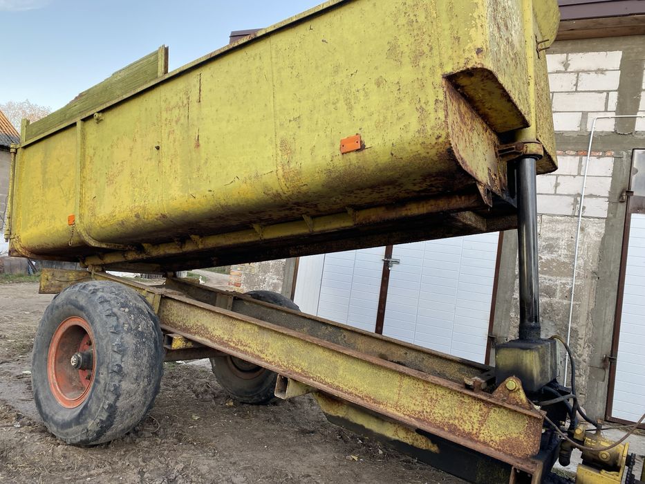 Przyczepa skorupa 10 ton