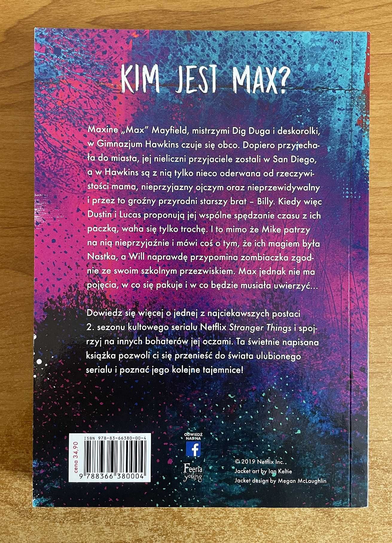 Brenna Yovanoff - Stranger Things: Wszyscy mówią na mnie Max