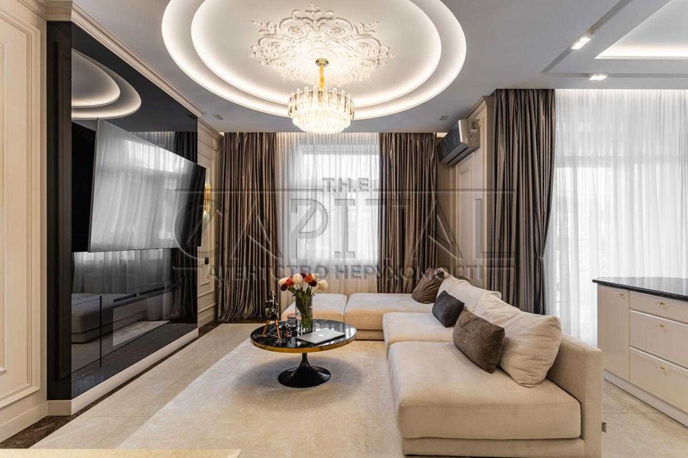 Дизайнерська 3-кімнатна квартира 120 м² з ремонтом в ЖК «Поділ Град»