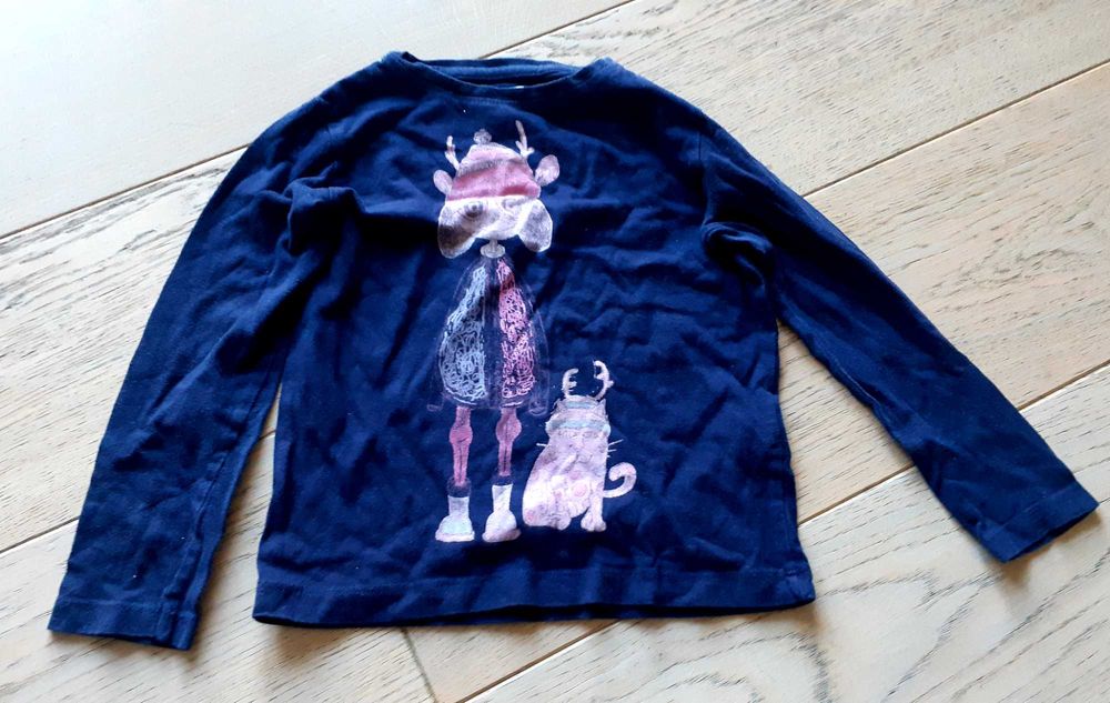 koszulka z długim rękawem dla dziewczynki CARRY 3 lata 98