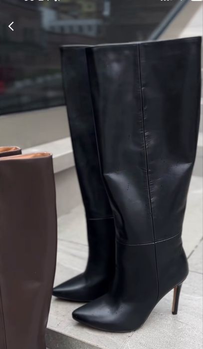 Сапоги черевики чоботи труби шпилька