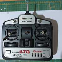 Aparatura RC micro 47G  Graupner 35 MHz