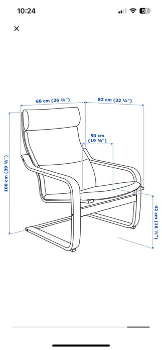 ikea Poang Cadeira